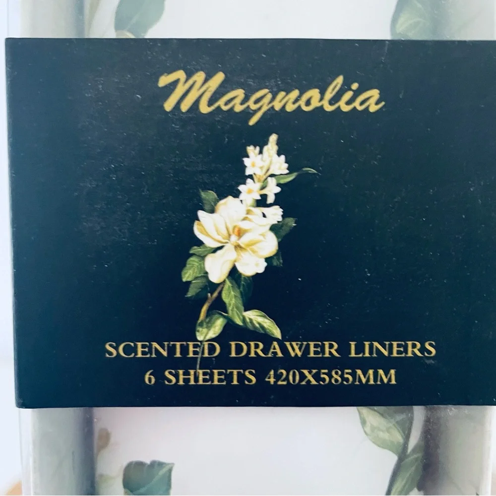 Magnolia Scented Drawer Liners Set of six sheets NWT